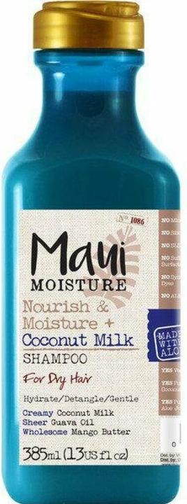 Image du produit Maui shampooing nourrissant pour cheveux secs + lait de coco 385 ml (385 ml, Shampoing liquide)