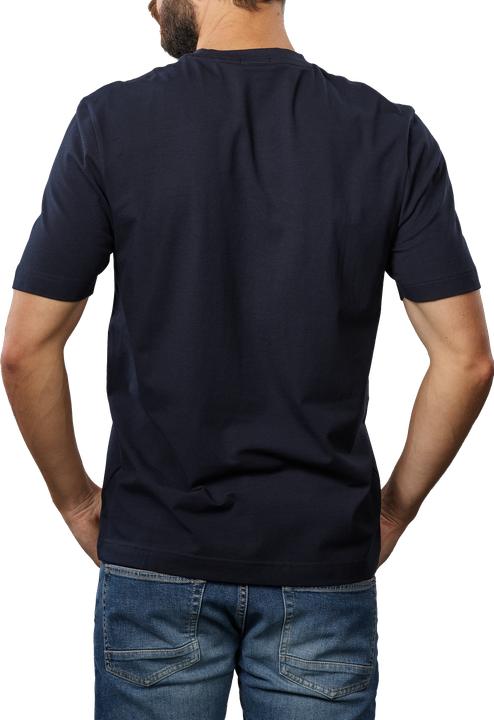 Actual product image Hugo Boss Boss Orange Short Sleeve TChup T-Shirt Relaxed Fit Dark Blue (S)