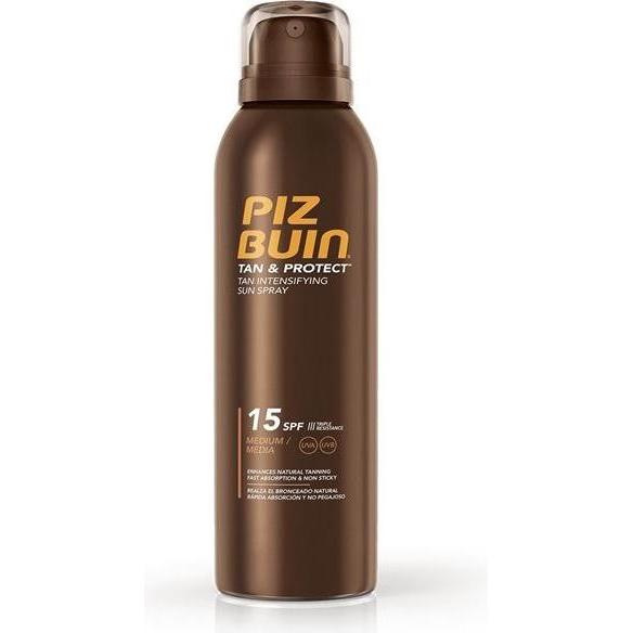 Thumbnail - Piz Buin, Sonnencreme, Tan & Protect (Sonnenspray, SPF 15, 150 ml)