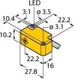 Produktbild Turck TURC BI2-Q10S-Y1X Induktiver Sensor KEMA 02 ATEX 1090X (Sensor)