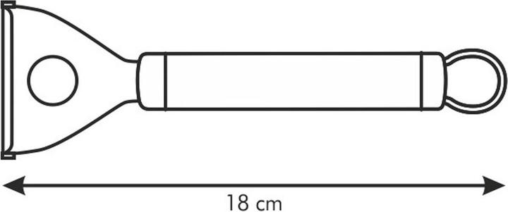 Actual product image Tescoma PRESIDENT peeler, with cross blade