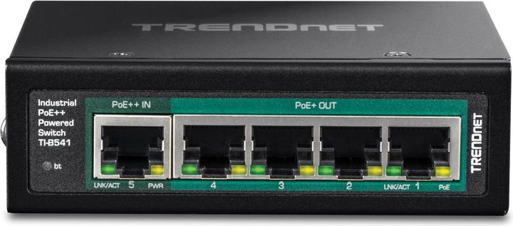 Actual product image Trendnet TI-B541 5-Port DIN-Rail Switch (5 Ports)