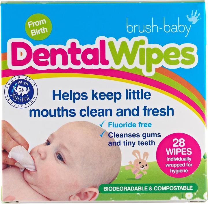 Brush-Baby Tooth cleaning tissues (Soft, 1 x)