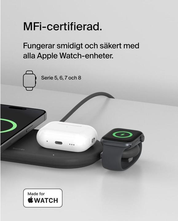 Productafbeelding Belkin BOOST CHARGE Apple Watch opladen