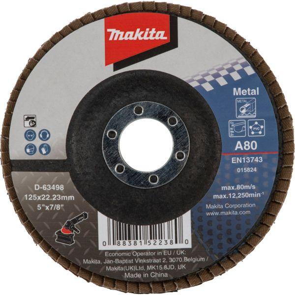 Produktbild Makita FLAPDISC ECONOMY TYPE 125MM A80 (A80)
