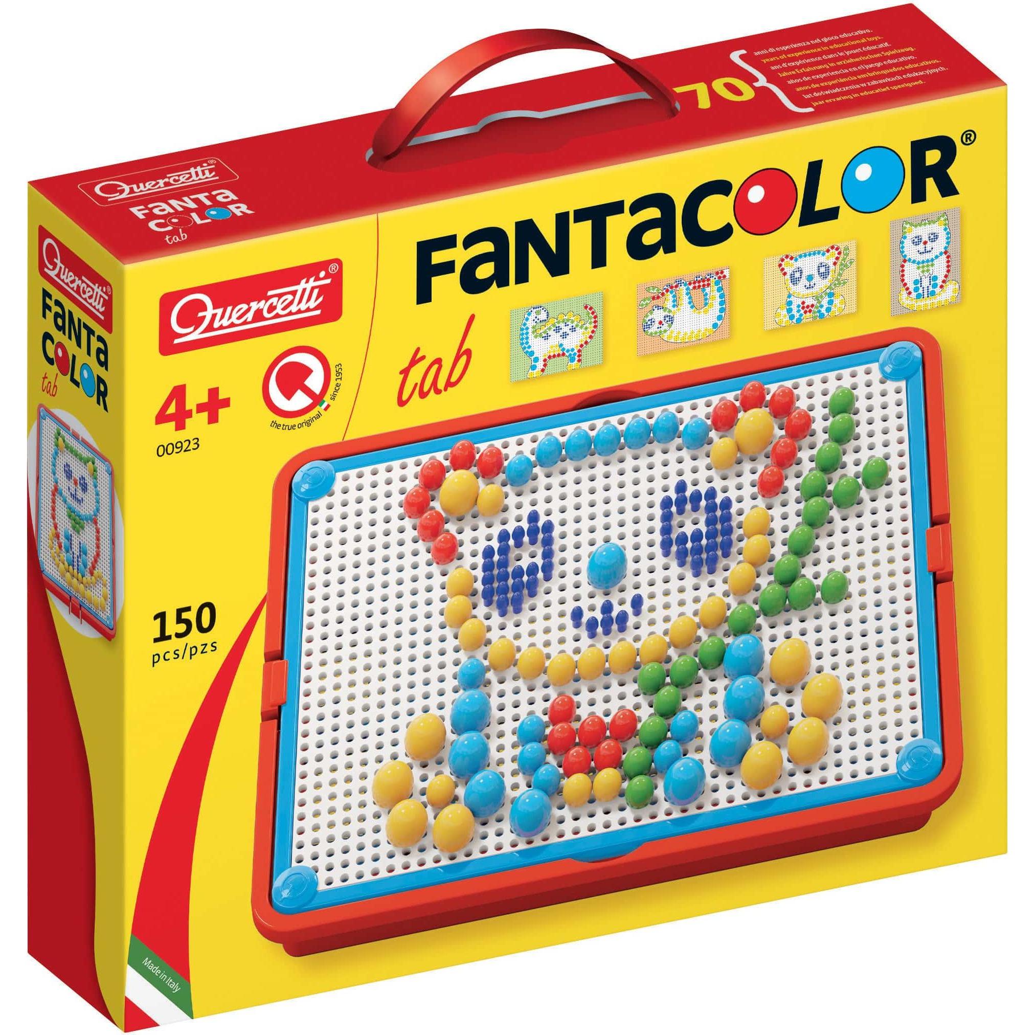 Quercetti Stiftemosaik FantaColor Tab (150 Teile)