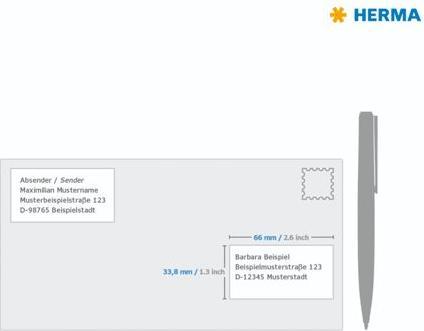Produktbild HERMA Wetterfeste Etiketten A4