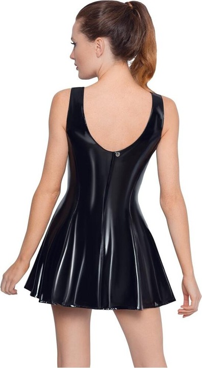 Actual product image Black Level Vinyl Dress black XS (XS)