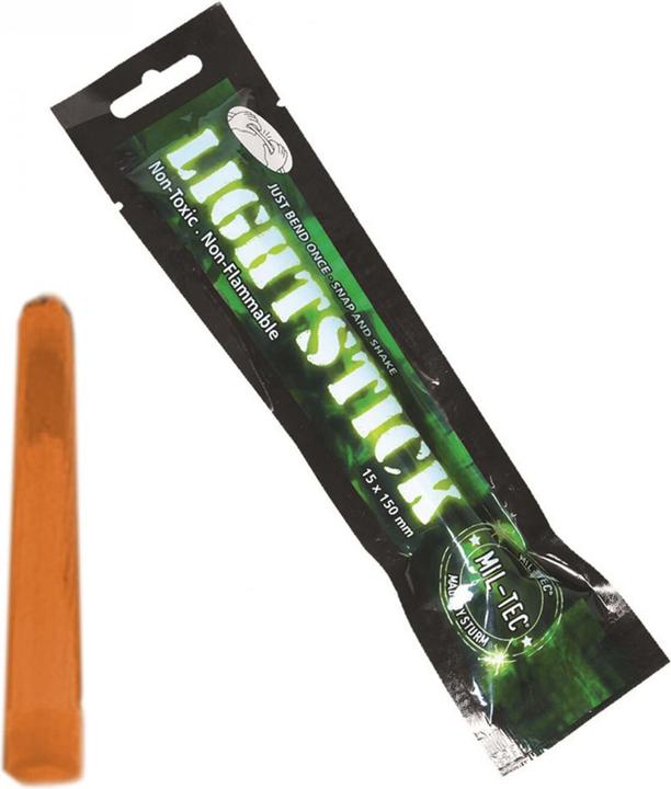 Mil-tec Glow Stick Orange 15cm