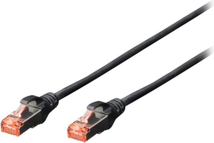 Actual product image Digitus CAT6 S-FTP Patchcord, 2m, Black (S/FTP, CAT6, 2 m)
