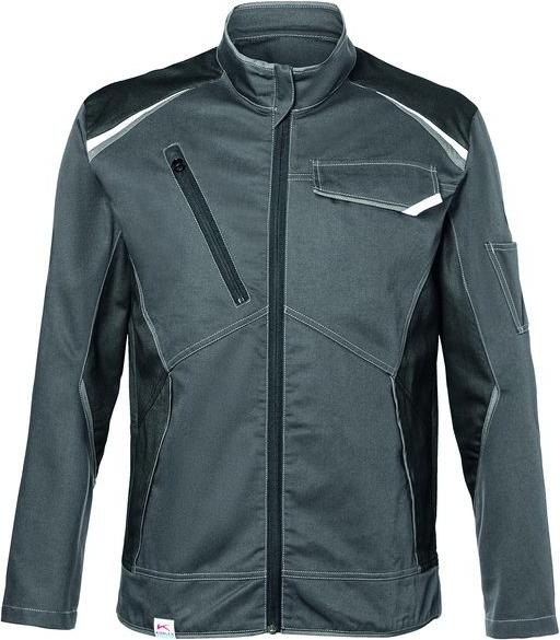 Produktbild Kübler Jacke ICONIQ cotton anthrazit/schwarz Form 1140 Grösse 3XL (3XL)