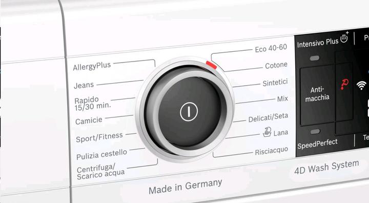 Image du produit Bosch Hausgeräte Série 8 Lave-linge à chargement frontal 9 kg 1400 UmA ITModèle (9 kg, Gauche)