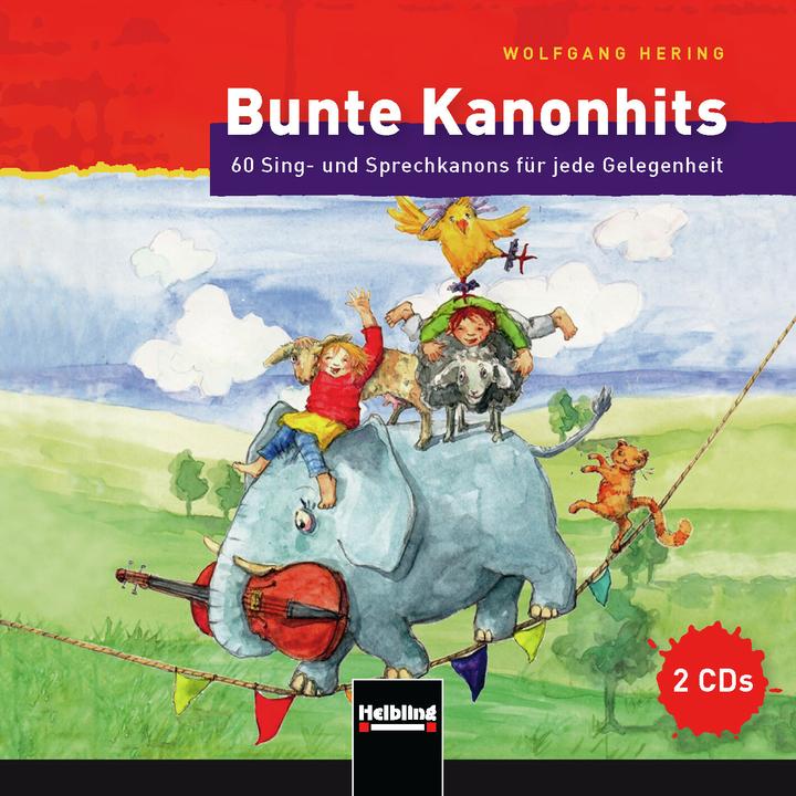 Produktbild 100 bunte Kanonhits. Paket (Buch und Audio-CDs) (Deutsch, Wolfgang Hering, 2010)