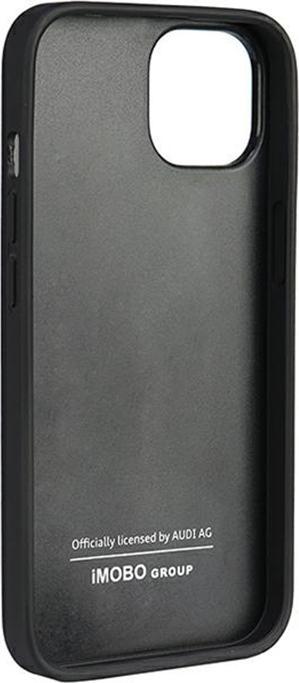 Actual product image Audi Genuine Leather iPhone 11 / Xr 6.1" czarny/black hardcase AU-TPUPCIP11R-Q8/D1-BK (Apple iPhone 11)