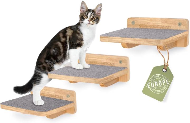 Produktbild Woowood Katzen Kletterwand-Set (Braun)