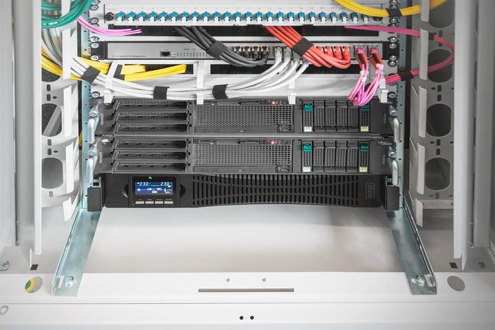Actual product image Digitus OnLine UPS system, 1000 VA / 1000 W (1000 VA, 1000 W, Online double converter UPS)