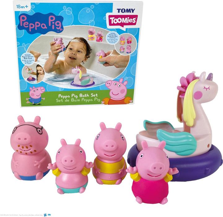 Tomy Set da bagno Toomies Peppa Pig