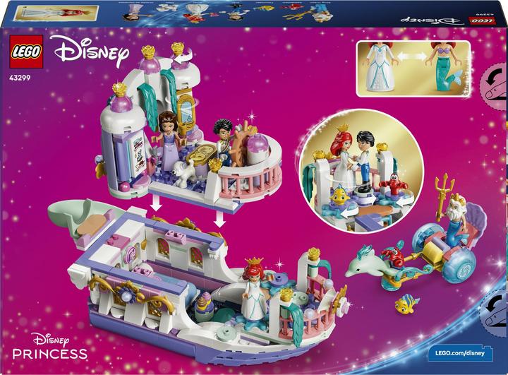 Produktbild LEGO Arielles Königliches Hochzeitsboot (43299, LEGO Disney)