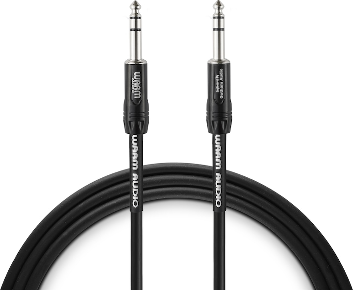 Warm Audio Câble de connexion jack Pro TRS 10 (3 m)