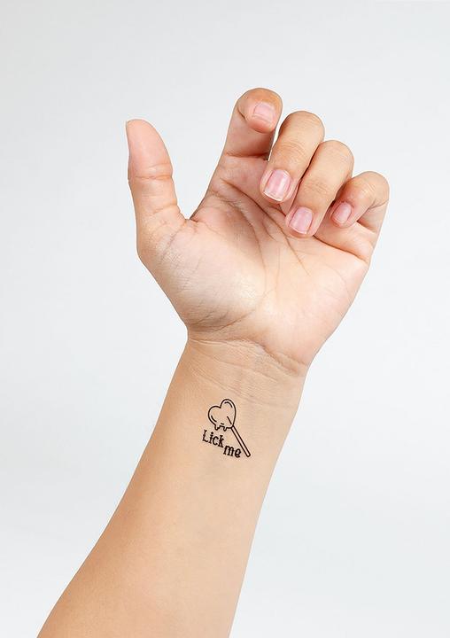 Actual product image Secret play Set Of 10 Candy Collection Temporary Tattoos
