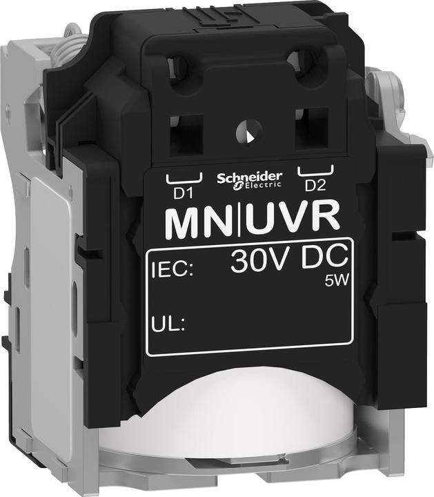 Actual product image Schneider Electric MN 30V DC undervoltage release LV429411