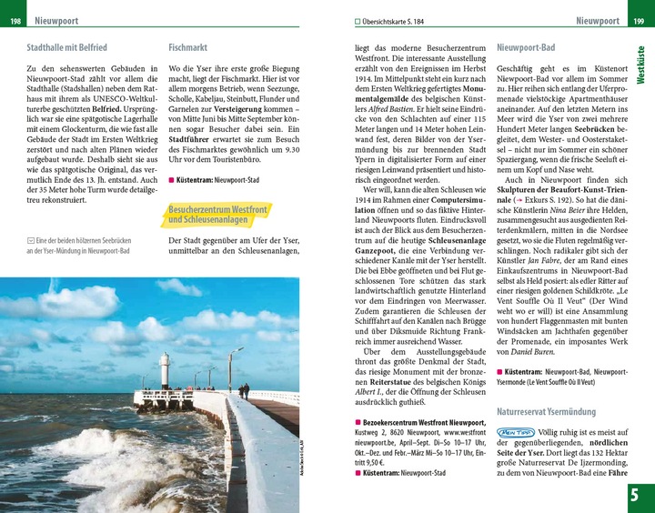 Produktbild Reiseführer Belgische Küste – Westflandern mit Brügge (Deutsch, Günter Schenk, 2024)