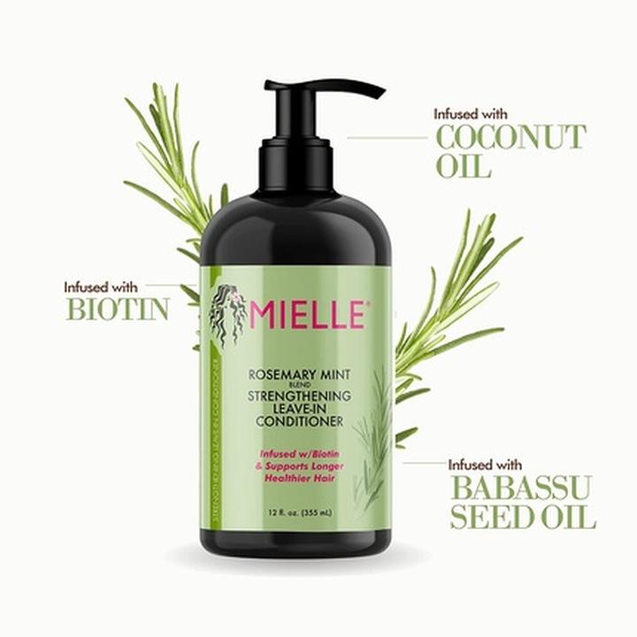 Produktbild Mielle Rosemary Mint Strengthening Leave-In Conditioner for Dry and Frizzy Hair