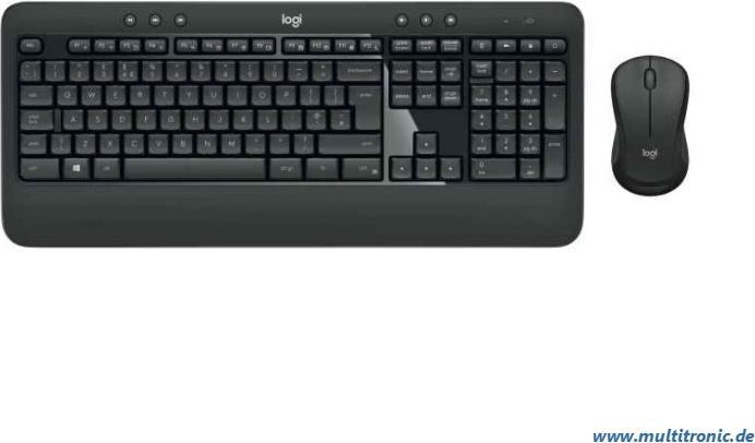 Image du produit Logitech MK540 Advanced (DE, Sans fil)