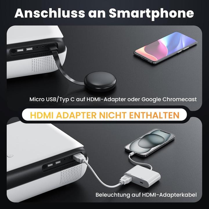 Actual product image Hopvision H1 (Full HD, 9500 lm)