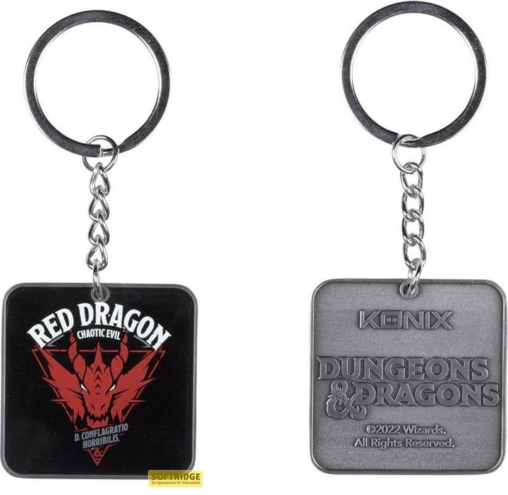 Actual product image Konix Dungeons & Dragons porte-clés Red Dragon