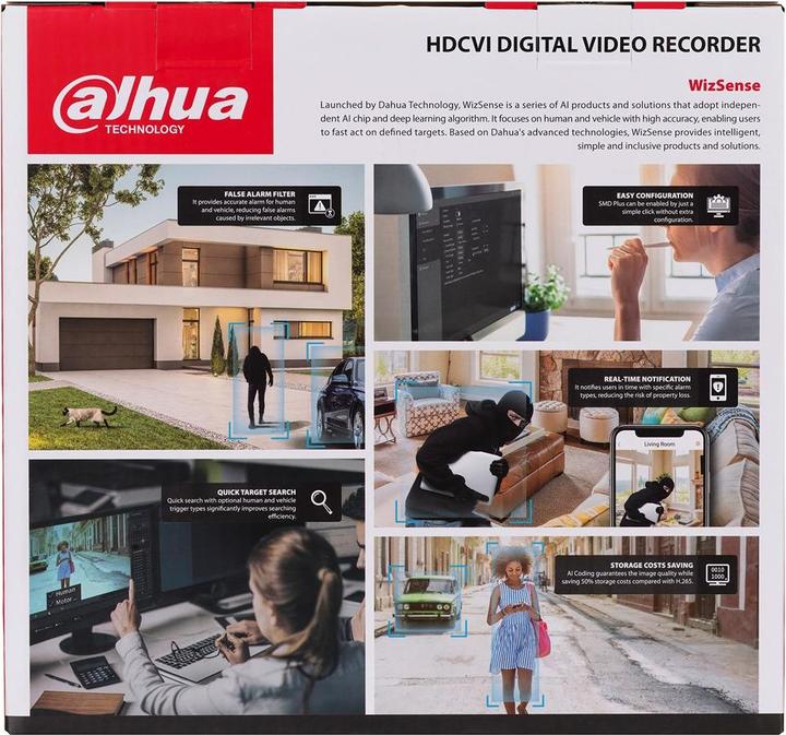 Productafbeelding Dahua XVR5104HS-I3 Zwart (Netwerk Video Recorder (NVR))