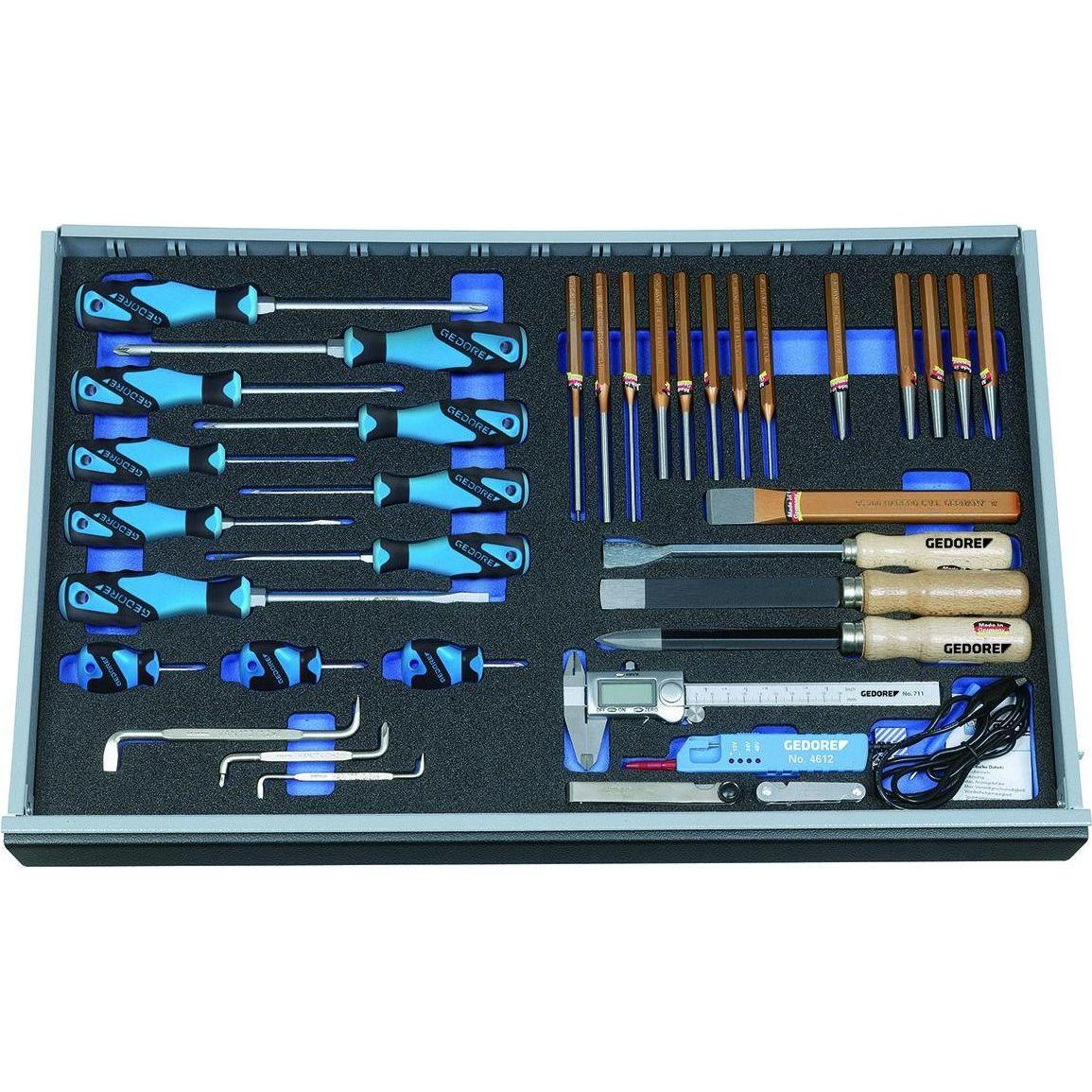 Thumbnail - Gedore, Werkzeugkoffer, 2005 CT4-2160-119 Werkzeugsortiment in Check-Tool-Modul 36-teilig (1 Teile)