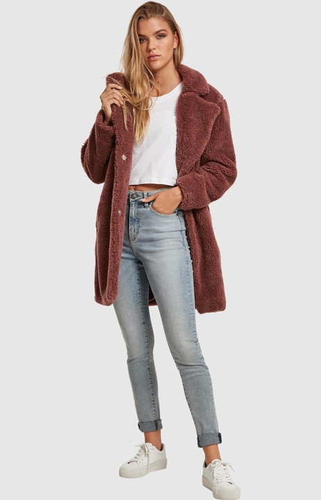 Produktbild Urban Classics Ladies Oversized Sherpa Coat (3XL)