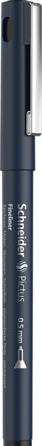 Produktbild Schneider Fineliner Pictus, 0,5 mm, schwarz (Schwarz, 1 x)