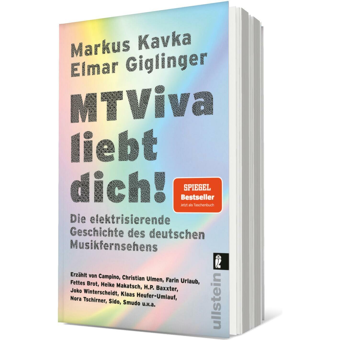 MTViva liebt dich!, Sachbücher von Elmar Giglinger, Markus Kavka