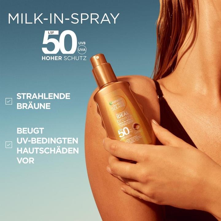 Image du produit Garnier Ambre Solaire Ideal Bronze - Huiles (Spray solaire, SPF 50, 150 ml)