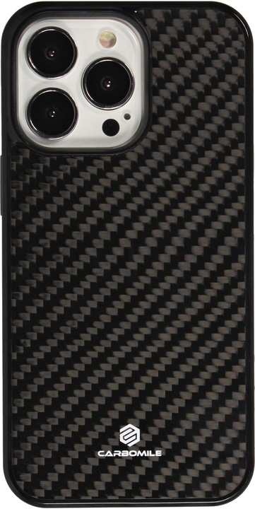 Produktbild Carbomile Hülle Carbon Fiber (Kompatibel mit MagSafe) (Apple iPhone 16 Pro)