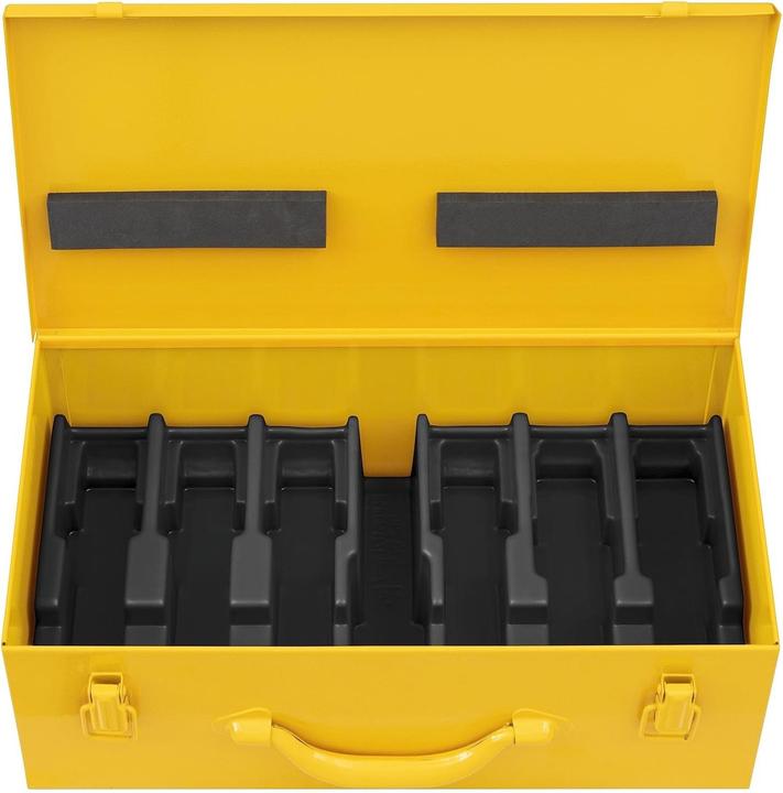 Rems 570295 R 570295 Stahlblechkasten mit Einsatz für 6 Presszangen