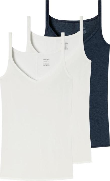 Produktbild Schiesser 3er Pack Personal Fit Spaghetti Top (3XL)