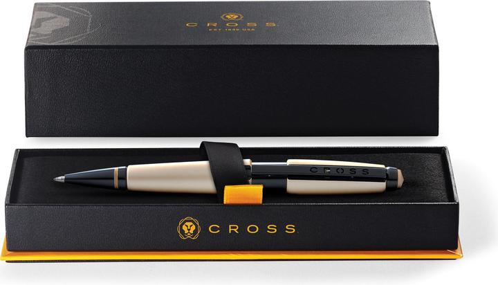 Actual product image Cross Rollerball Edge matte hazelnut in giftbox (Matt beige, 1 x)