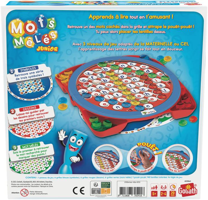 Actual product image Goliath Toys Junior Mixed Words (French)