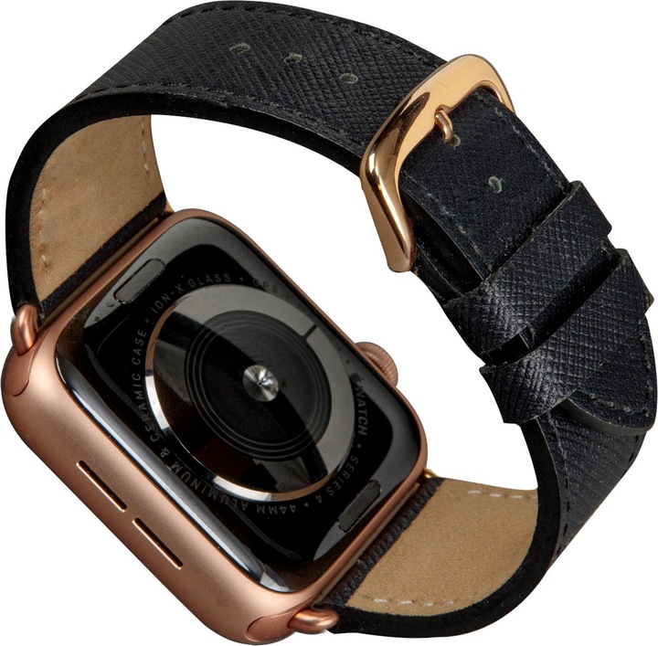 Actual product image dbramante1928 Madrid - Watch Strap 38/40mm (40 mm, Full-grain leather, Apple Watch Series 4, Apple Watch Series 5, Apple Watch Series 6, Apple Watch SE)