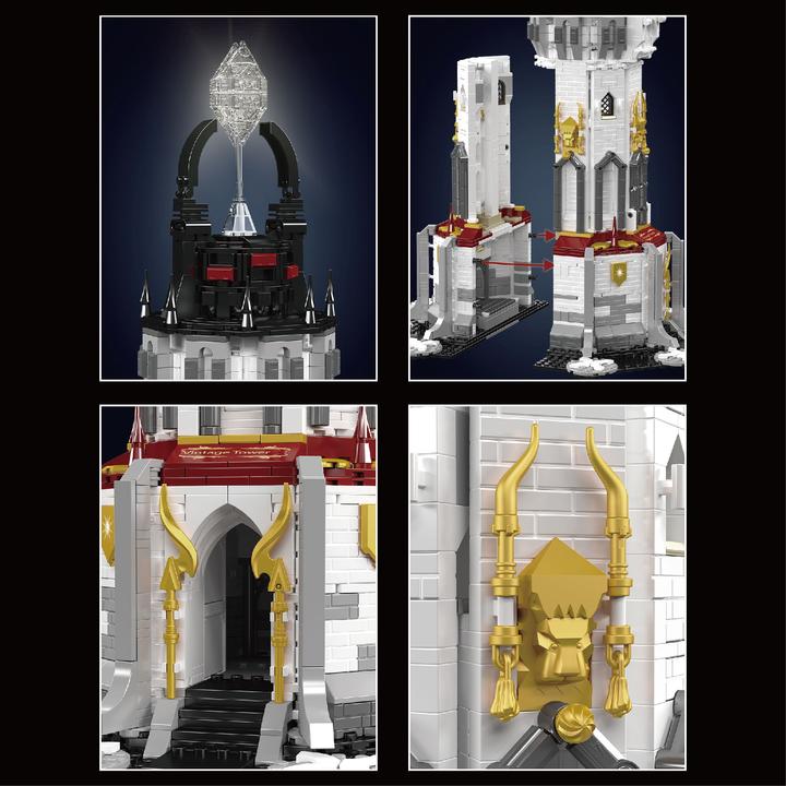 Actual product image Mould King Medieval lighthouse