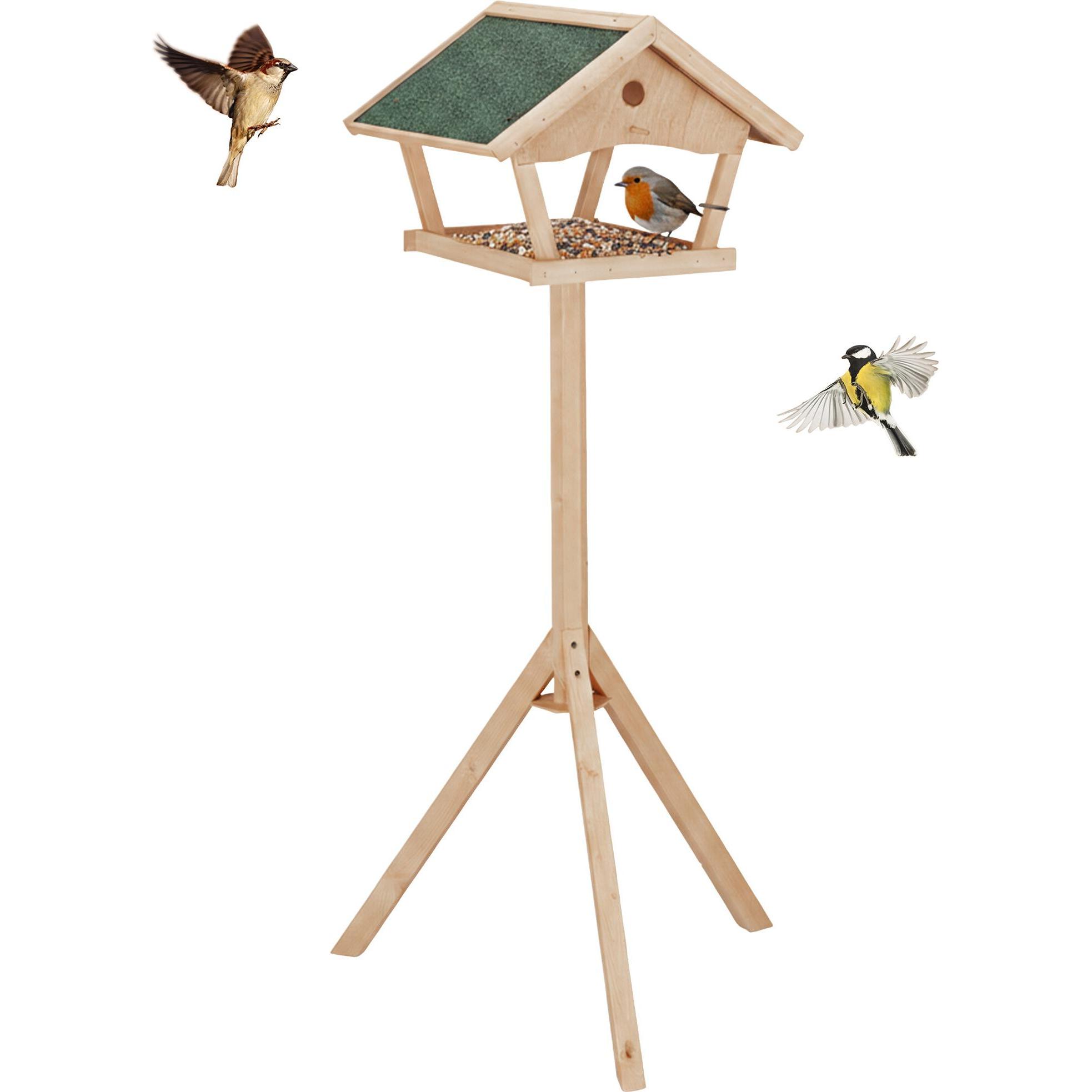 Comparer les prix de Relaxdays Mangeoire à oiseaux, Nichoir