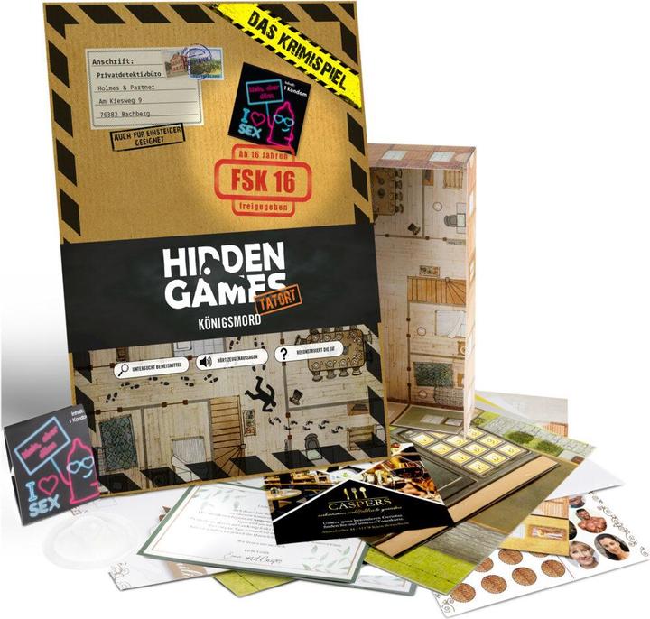 Produktbild Hidden Games Königsmord - Krimispiel (Deutsch)