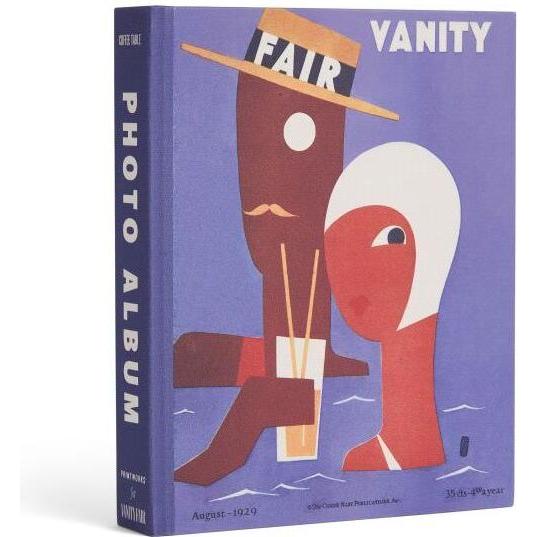 Printworks, Fotoalbum, Fotoalbum Vanity Fair, August 1929 Titelseite dunkelviolett (28 x 21 cm)
