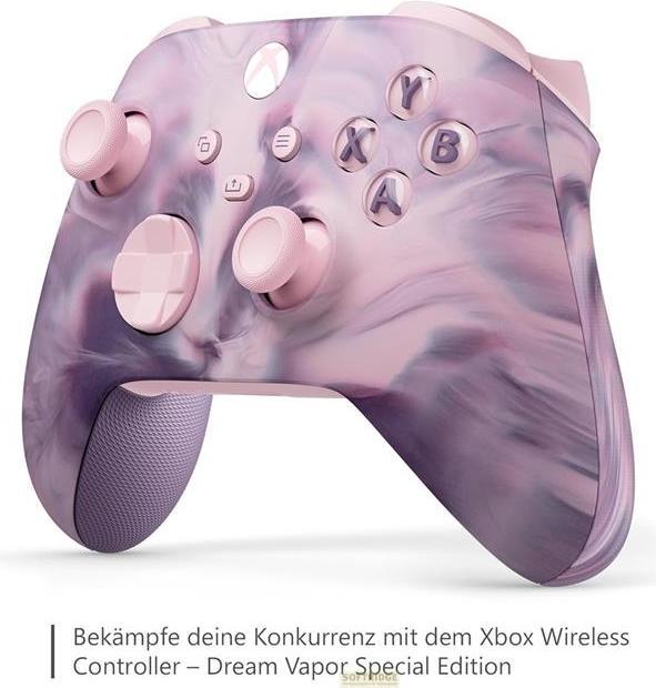 Produktbild Microsoft Xbox Wireless Controller - Dream Vapor (Special Edition) (Xbox Series S, Xbox One S, Xbox One X, Xbox Series X)
