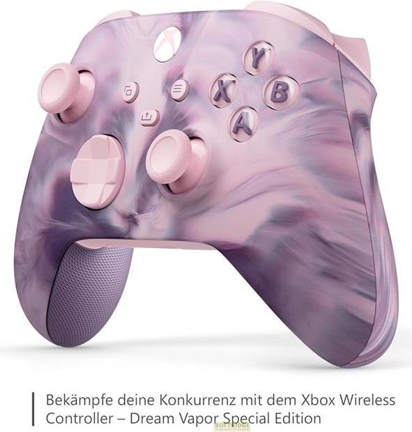 Produktbild Microsoft Xbox Wireless Controller - Dream Vapor (Special Edition) (Xbox Series S, Xbox One S, Xbox One X, Xbox Series X)