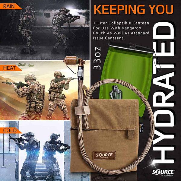 Produktbild Source Kangaroo 1L with Pouch - Multicam