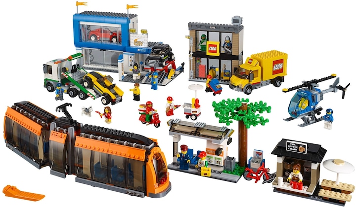 Produktbild LEGO Stadtzentrum (60097, LEGO City)